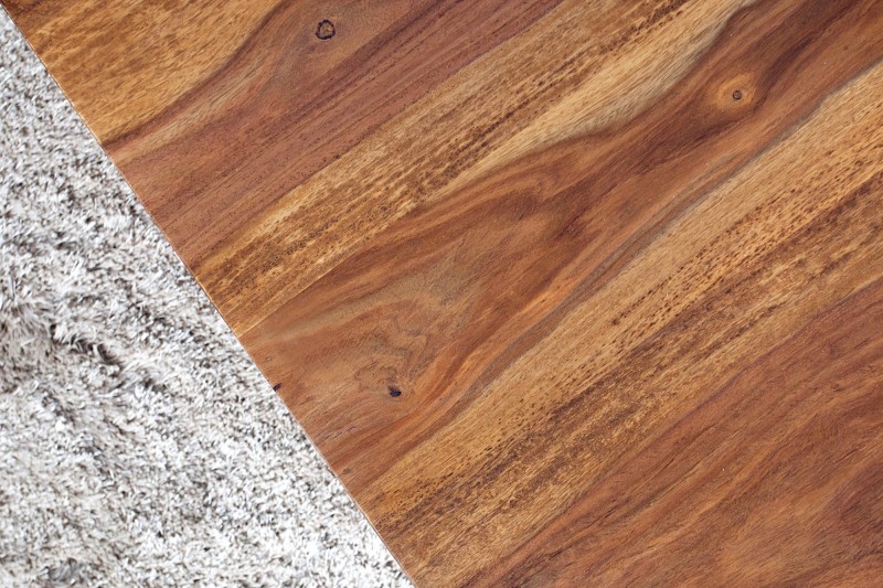 Table basse rectangulaire en bois massif 120 cm Table basse rectangulaire en bois massif 120 cm