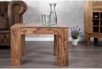 Table basse carrée 60 cm en bois massif