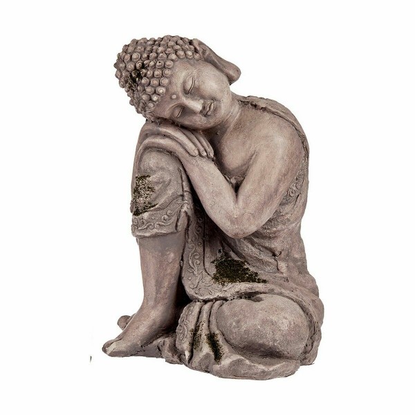 Figure décorative de jardin Buda Polyrésine 23 x 34 x 28 cm (2 Unités)