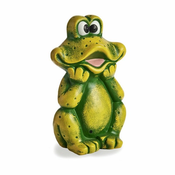 Figure décorative de jardin Grenouille Céramique 14 x 29 x 18,5 cm (8 Unités)