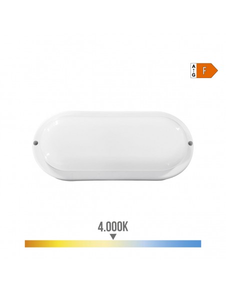 Applique LED EDM Ovale Blanc 18 W F 1820 lm (4000 K)