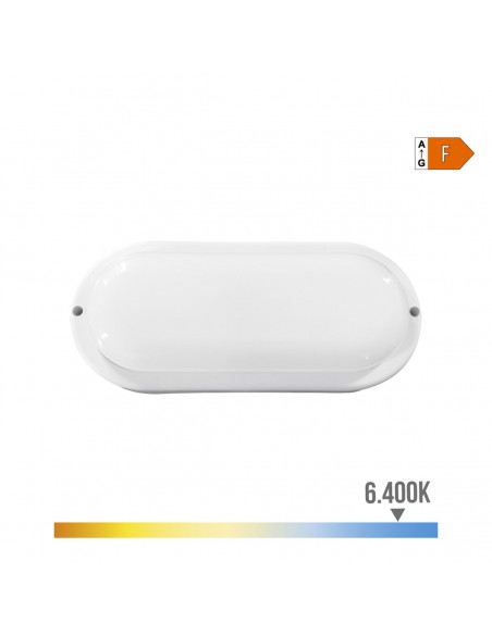 Applique LED EDM Ovale Blanc 18 W F 1820 lm (6400 K)