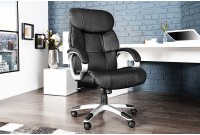 Chaise de bureau professionnel coloris noir