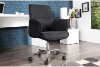Chaise de bureau professionnel réglable coloris gris
