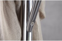 Porte-manteaux design arbre en métal chromé