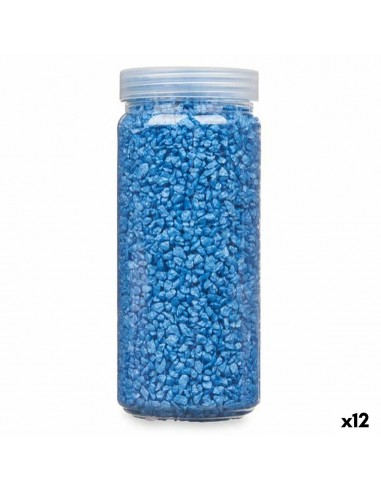 Pierres Décoratives Bleu 2 - 5 mm 700 g (12 Unités)