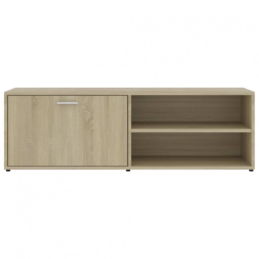 Meuble TV Chêne sonoma 120x34x37 cm Aggloméré Meuble TV Chêne sonoma 120x34x37 cm Aggloméré