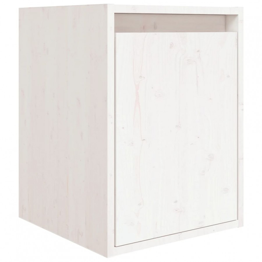 Meubles TV 3 pcs Blanc Bois massif de pin Meubles TV 3 pcs Blanc Bois massif de pin