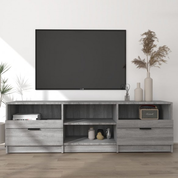 Meuble TV Sonoma gris 150x33,5x45 cm Bois d'ingénierie
