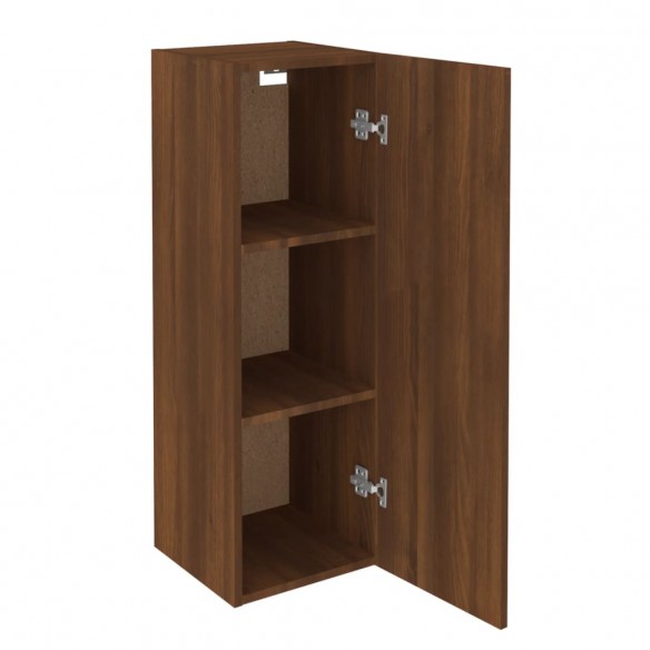 Meuble TV Chêne marron 30,5x30x90 cm Bois d'ingénierie