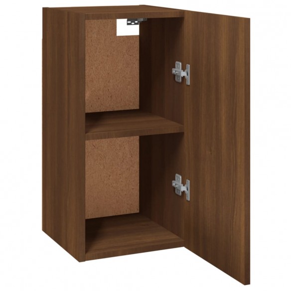 Meuble TV Chêne marron 30,5x30x60 cm Bois d'ingénierie