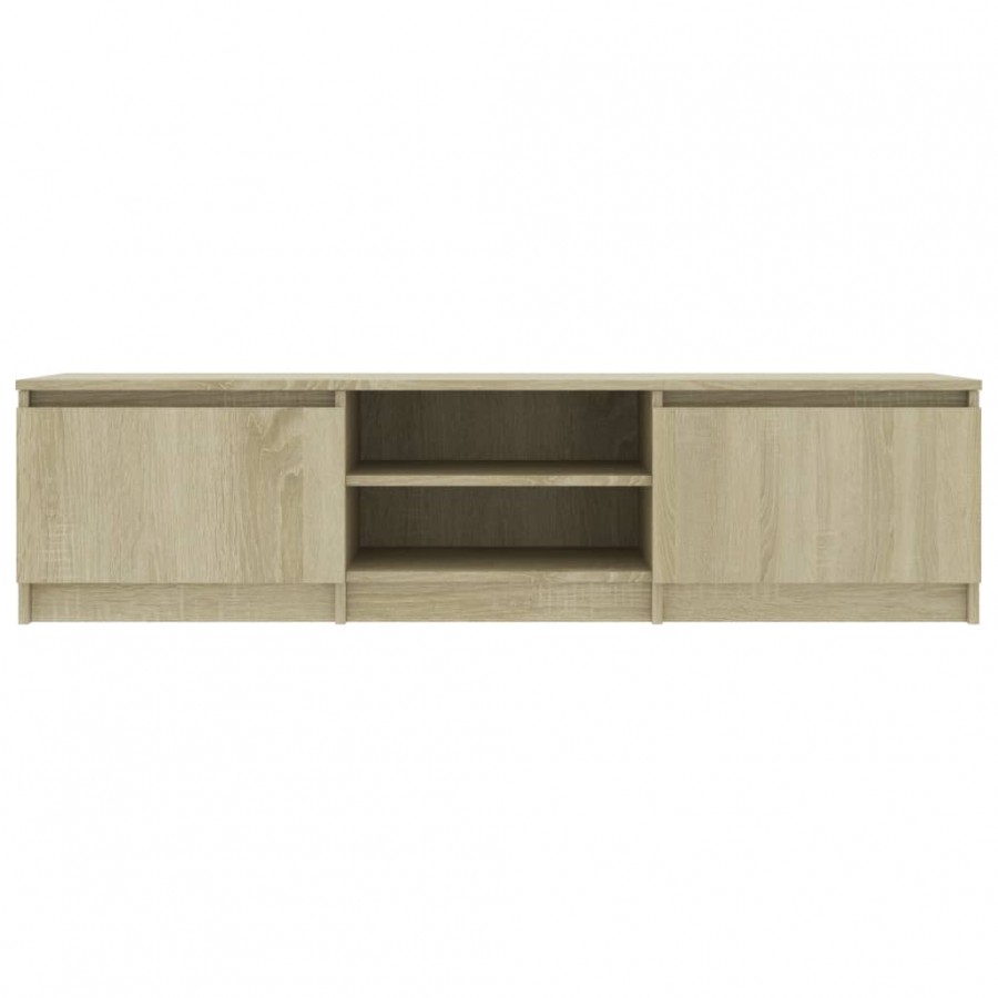 Meuble TV Chêne sonoma 140x40x35,5 cm Aggloméré Meuble TV Chêne sonoma 140x40x35,5 cm Aggloméré