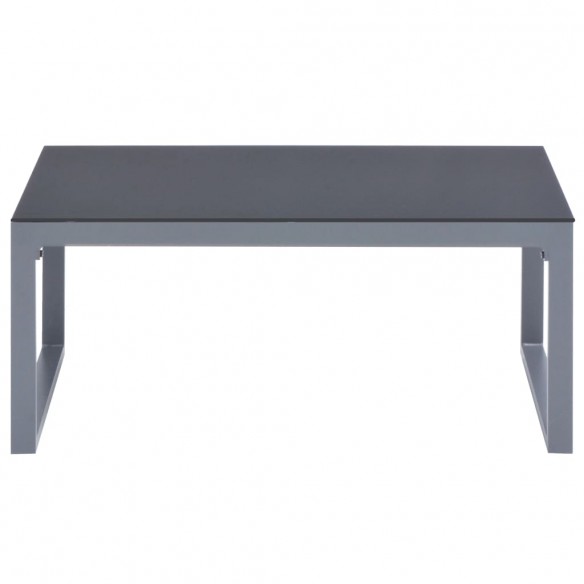 Table basse 90x50x40 cm Aluminium