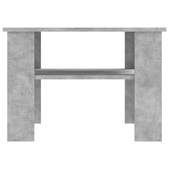 Table basse Gris béton 60 x 60 x 42 cm Aggloméré