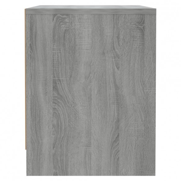 Tables de chevet 2 pcs Sonoma gris 45x34x44,5 cm Aggloméré