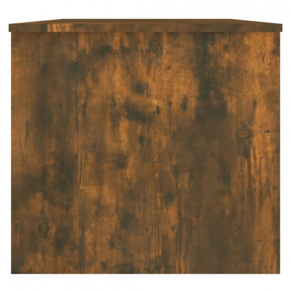Table basse Chêne fumé 102x50,5x46,5 cm Bois d'ingénierie