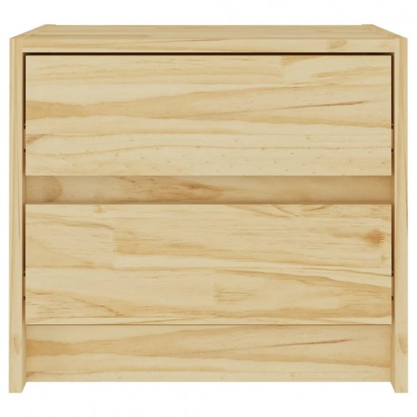 Tables de chevet 2 pcs 40x30,5x35,5 cm bois de pin solide