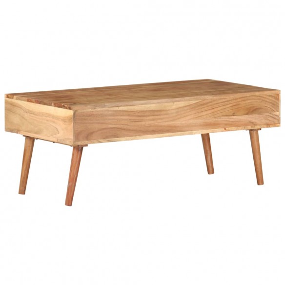 Table basse 100x50x39 cm Bois d'acacia solide