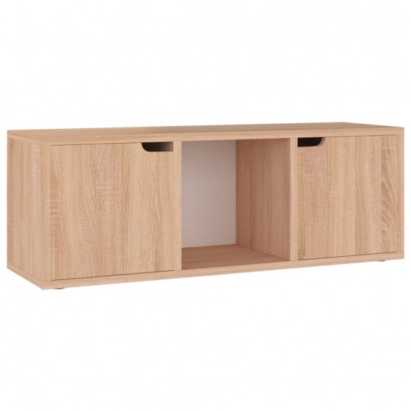 Meuble TV Chêne Sonoma 88,5x27,5x30,5 cm Aggloméré