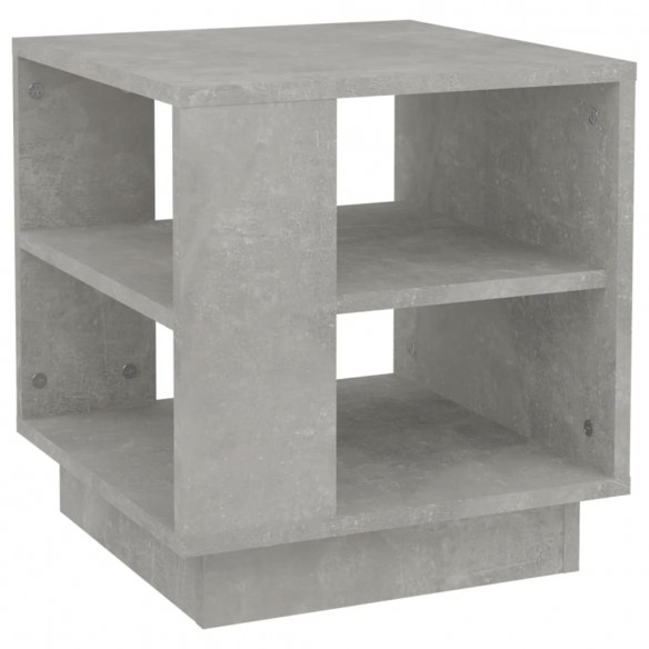 Table basse Gris béton 40x40x43 cm Bois d'ingénierie