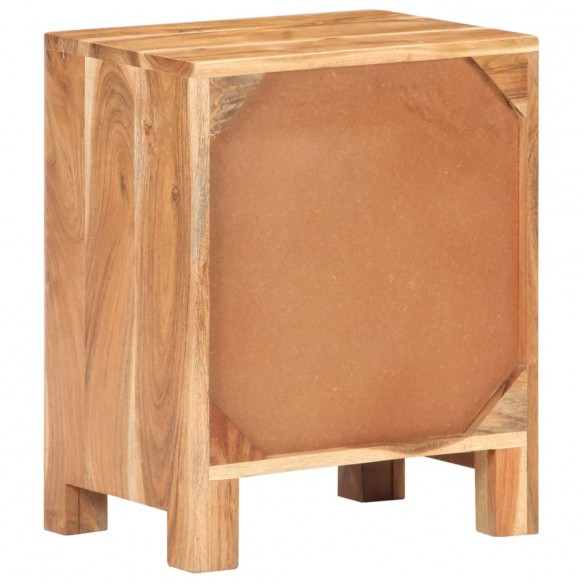 Table de chevet 40x30x50 cm Bois d'acacia massif