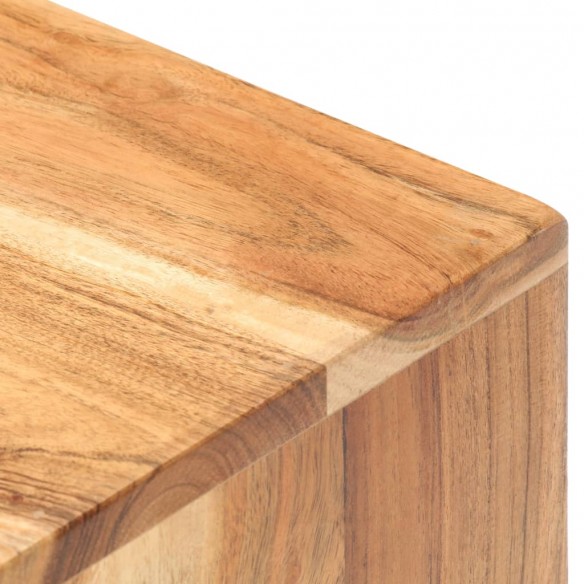 Table de chevet 40x30x50 cm Bois d'acacia massif