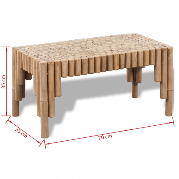 Table basse Bambou