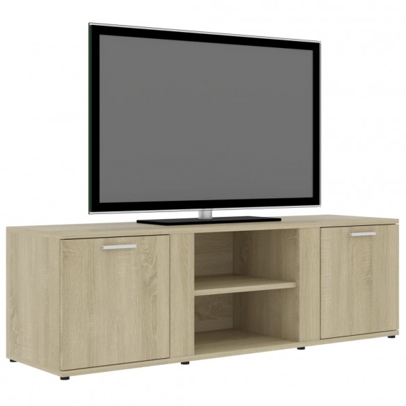 Meuble TV Chêne sonoma 120x34x37 cm Aggloméré