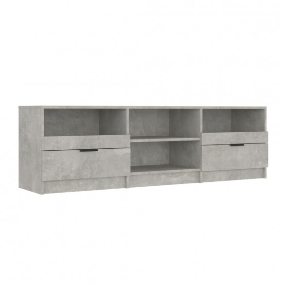 Meuble TV Gris béton 150x33,5x45 cm Bois d'ingénierie