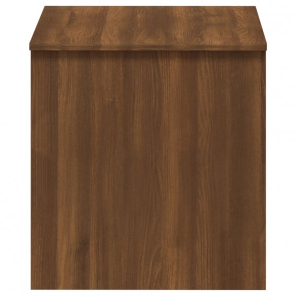 Table basse Chêne marron 102x50,5x52,5 cm Bois d'ingénierie