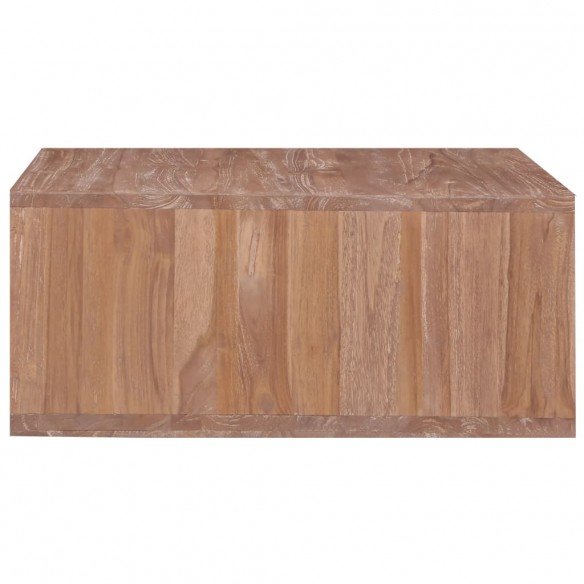 Table basse 70x70x30 cm Bois de teck massif