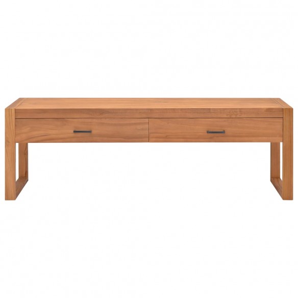 Meuble TV 120x40x45 cm Bois de teck solide