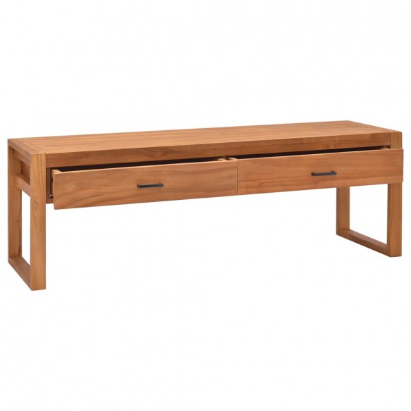 Meuble TV 120x40x45 cm Bois de teck solide