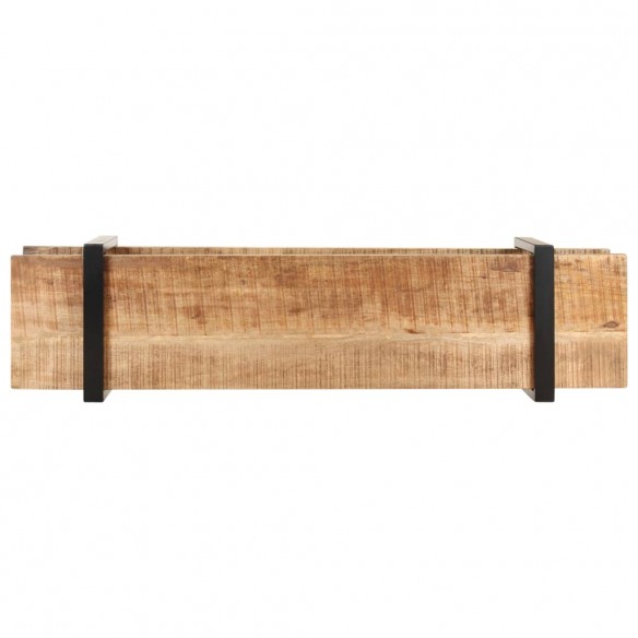 Meuble TV 160x40x40 cm Bois massif de manguier brut