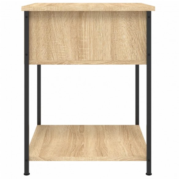 Table de chevet chêne sonoma 44x45x58 cm bois d'ingénierie