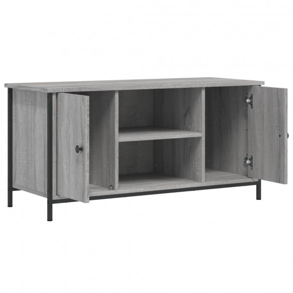 Meuble TV Sonoma gris 100x40x50 cm Bois d'ingénierie