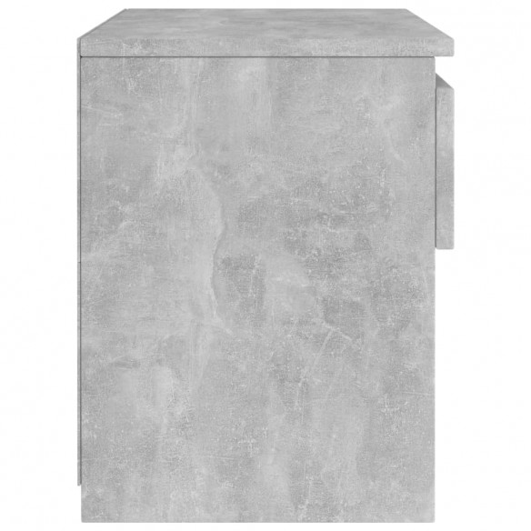 Table de chevet Gris béton 40x30x39 cm Aggloméré