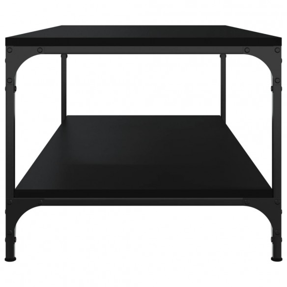Table basse Noir 100x50x40 cm Bois d'ingénierie