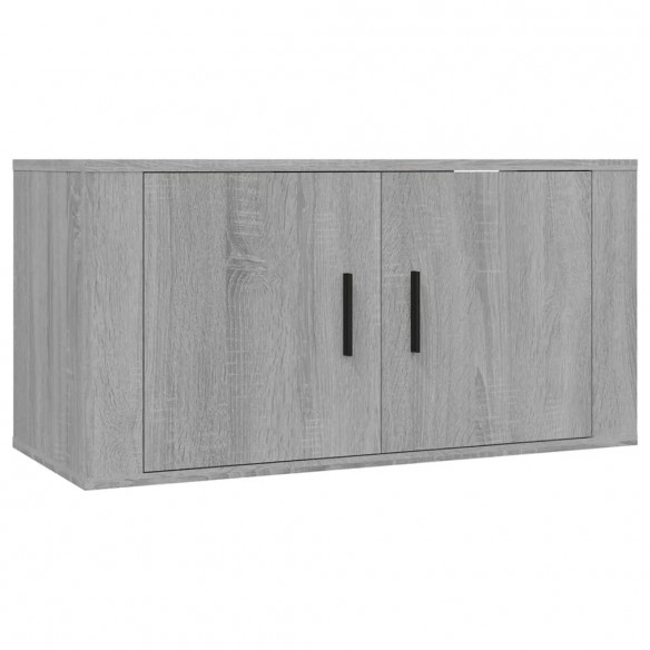 Ensemble de meubles TV 3 pcs Sonoma gris Bois d'ingénierie