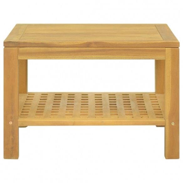 Table basse 60x60x40 cm Bois massif de teck