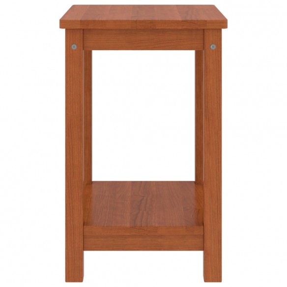 Table de chevet Marron miel 35x30x47 cm Bois de pin massif