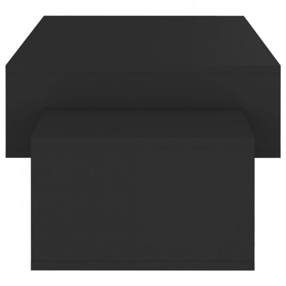 Table basse Noir 105x55x32 cm Aggloméré