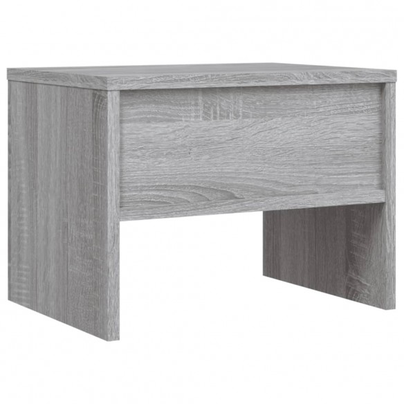 Tables de chevet 2 pcs Sonoma gris 40x30x30cm Bois d'ingénierie