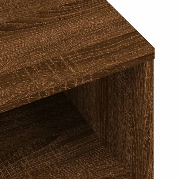 Tables de chevet 2pcs Chêne marron 40x30x30cm Bois d'ingénierie