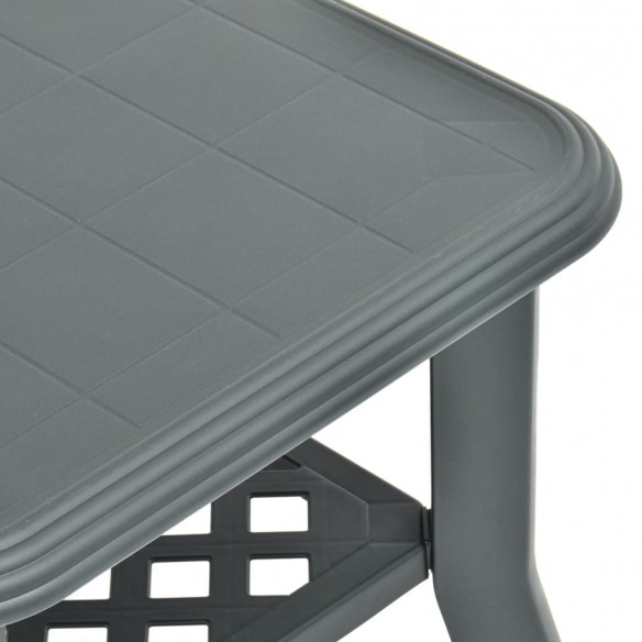 Table basse Vert 90 x 60 x 46 cm Plastique