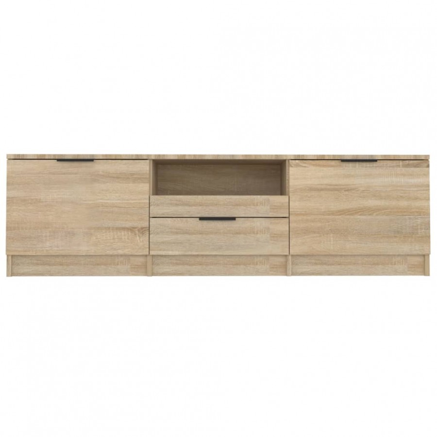 Meuble TV Chêne sonoma 140x35x40 cm  Meuble TV Chêne sonoma 140x35x40 cm