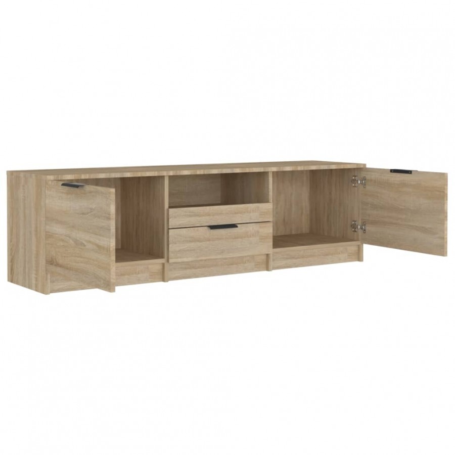 Meuble TV Chêne sonoma 140x35x40 cm  Meuble TV Chêne sonoma 140x35x40 cm