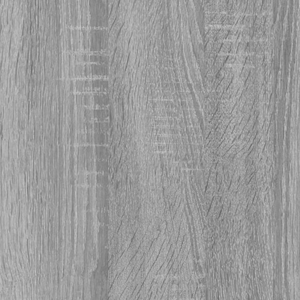 Tables de chevet 2 pcs avec tiroir Sonoma gris