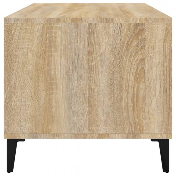 Table basse Chêne sonoma 90x49x45 cm Bois d'ingénierie