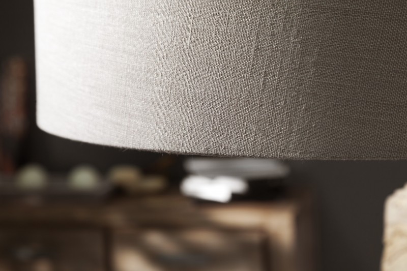 Lampadaire en bois flotté coloris beige